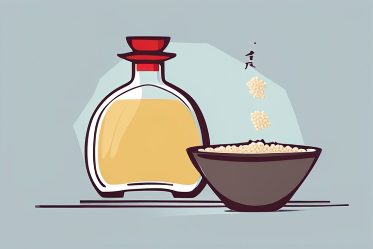 Illustration for: Creative Recipes for Using Up Leftover Baijiu Chinese Sorghum Liquor – Baijiu is a traditional Chinese spirit distilled from sorghum and other grains. It is known for its strong aroma and high alcohol content, making it a popular c