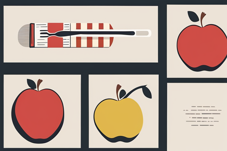 Illustration for: Creative Recipes for Using Up Old Apples – Do you find yourself with a surplus of apples that are starting to go soft and wrinkly? Instead of letting them go to waste, why not get creative in the kitchen