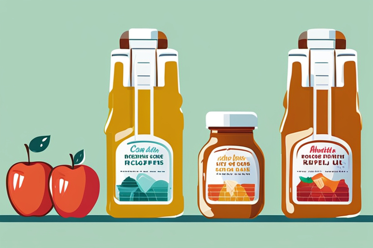 Illustration for: Creative Recipes Using Apple Juice Frozen Concentrate – Are you looking to add a burst of apple flavor to your dishes? Apple juice frozen concentrate is a versatile ingredient that can be used in a variety of creativ
