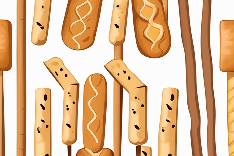 Illustration for: Creative Ways to Use Up Leftover Breadsticks: Freshly Baked Homemade or From the Bakery – Do you find yourself with a surplus of breadsticks that are starting to lose their freshness? Don't let them go to waste! There are plenty of creative ways to r