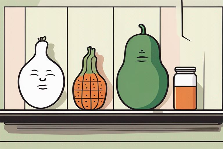 Illustration for: The Health Benefits of Consuming Fermented Bitter Gourd – Bitter gourd, also known as bitter melon, is a unique vegetable with a distinct bitter taste. It is widely used in various cuisines for its flavor and potential