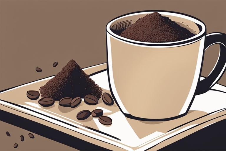 Illustration for: Creative Recipes Using Leftover Arabica Coffee Grounds – Do you find yourself with leftover Arabica coffee grounds after brewing your morning cup of joe? Instead of throwing them away, why not get creative in the kitc