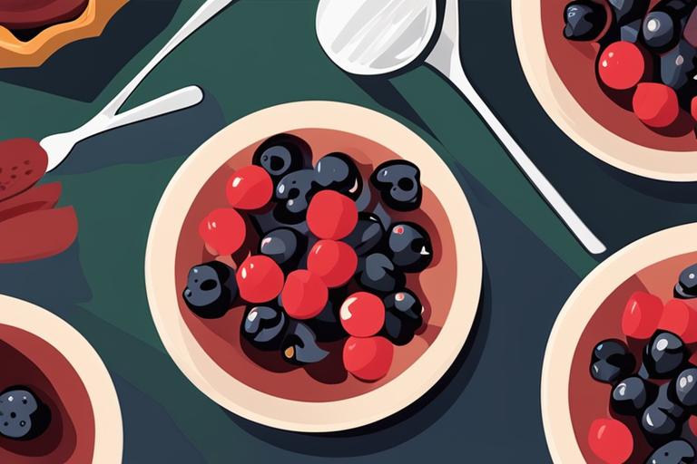 Illustration for: Creative Recipes Using Leftover Black Crowberry – Black crowberries are tiny, dark berries that are packed with antioxidants and nutrients. If you have some leftover black crowberries and are looking for creati