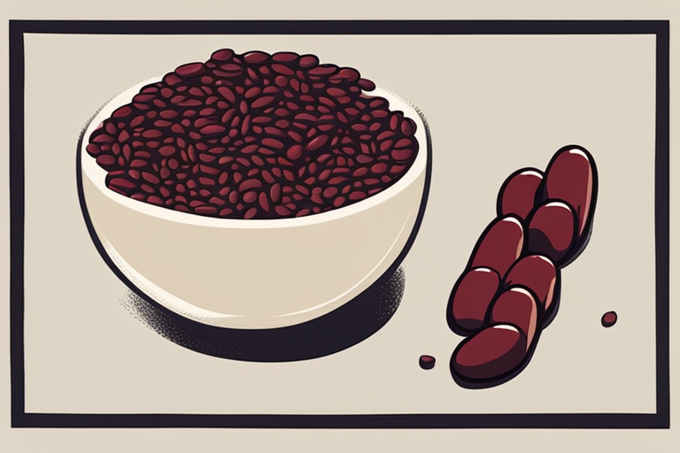 Illustration for: Creative Ways to Repurpose Expired Adzuki Beans – Adzuki beans, also known as red mung beans, are a nutritious legume packed with protein, fiber, and essential nutrients. However, like all food items, adzuki be