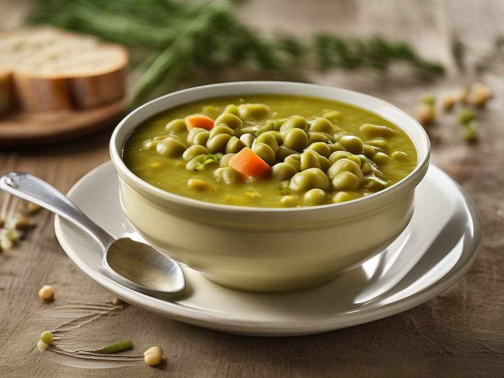 Safely Storing Opened Canned Split Pea Soup in the Pantry