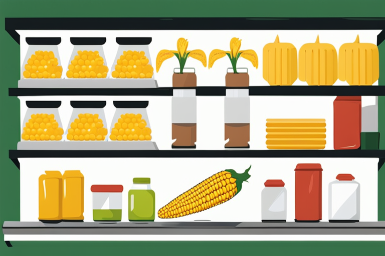 Illustration for: Can Corn Expire: Understanding Food Safety and Shelf Life – When it comes to stocking up your pantry, canned foods like corn are a popular choice due to their convenience and long shelf life. However, like all food items