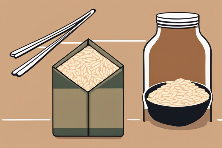 Illustration for: Can I Still Use Brown Rice Past its Expiration Date? – In the quest to minimize food waste, many of us find ourselves questioning whether it's safe to consume certain foods after their expiration dates. Brown rice, 