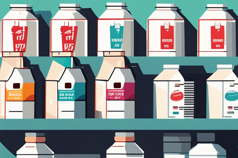 Illustration for: Can You Drink Milk After the Expiration Date if Unopened? – In the world of food safety, expiration dates are an important consideration, especially when it comes to dairy products like milk. Many people wonder if it's s
