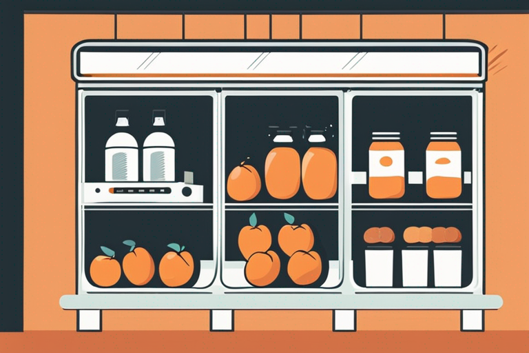 Illustration for: Freezing Apricots: A Guide to Preserving Freshness – Apricots are a delightful summer fruit known for their sweet and tangy flavor. Whether you have a surplus of apricots from your garden or found a great deal at 