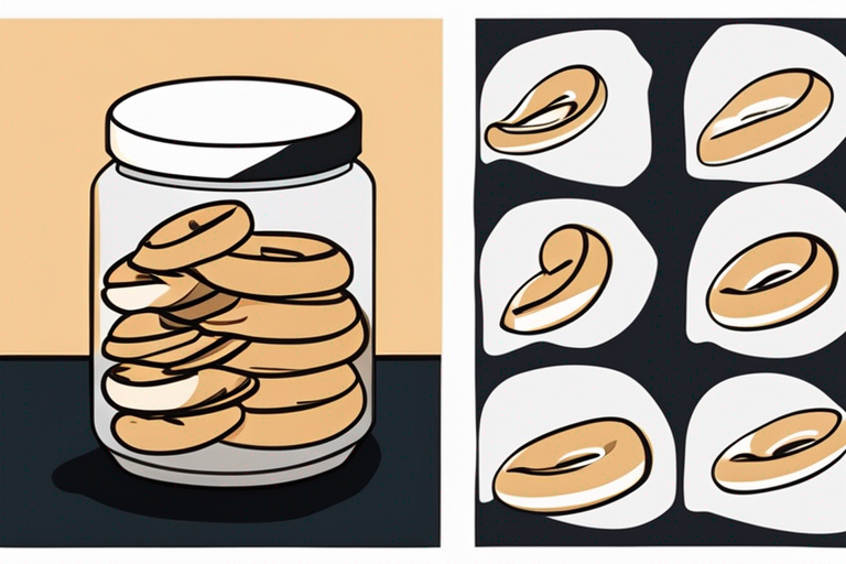 Illustration for: Can You Freeze Bagels to Extend Their Shelf Life? – In today's fast-paced world, finding ways to extend the shelf life of our favorite foods is essential. Bagels are a popular breakfast item enjoyed by many, but 