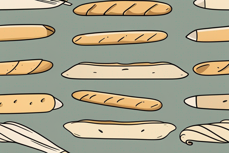 Illustration for: Can You Freeze Baguette Dough for Later Use? – Baguette dough is a staple in many kitchens, known for its delicious flavor and versatile uses. Whether you are a seasoned baker or trying your hand at bread-ma