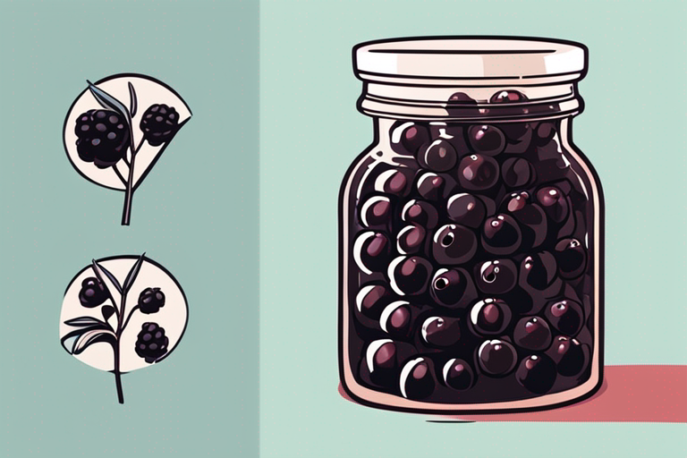 Illustration for: Freezing Black Chokeberries for Long-Term Storage: A Comprehensive Guide – Are you looking to preserve the delicious and nutritious black chokeberries for later use? Freezing is a great way to extend the shelf life of these antioxidant