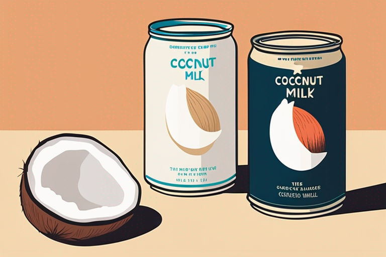 Illustration for: The Best By Date of Canned Coconut Milk: What You Need to Know – When it comes to pantry staples, canned coconut milk is a versatile and flavorful ingredient that can be used in a variety of dishes, from curries to desserts. 