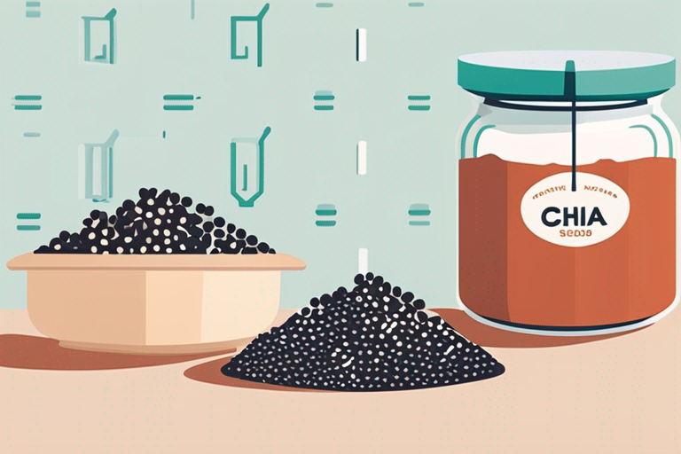 Illustration for: Do Chia Seeds Have an Expiration Date: Understanding Food Safety and Storage – In recent years, chia seeds have gained popularity for their numerous health benefits and versatility in cooking. These tiny seeds are packed with nutrients lik