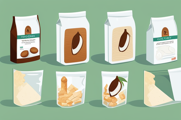 Illustration for: Do Coconut Flakes Expire? A Comprehensive Guide to Food Safety and Storage – Coconut flakes are a versatile ingredient used in a variety of recipes, from baked goods to savory dishes. But like all food products, coconut flakes can expire