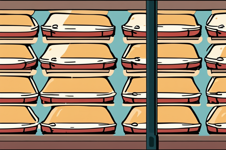 Illustration for: Is Refrigerating Apple Pie Necessary for Food Safety? – When it comes to delicious desserts, apple pie is a classic favorite enjoyed by many. Whether it's homemade or store-bought, the question of whether apple pie n