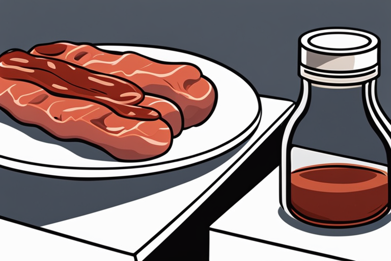 Illustration for: Is Refrigerating Barbecue Sauce Necessary After Opening? – Barbecue sauce is a popular condiment enjoyed by many during grilling season and beyond. But once you've cracked open a bottle of barbecue sauce, you may start 