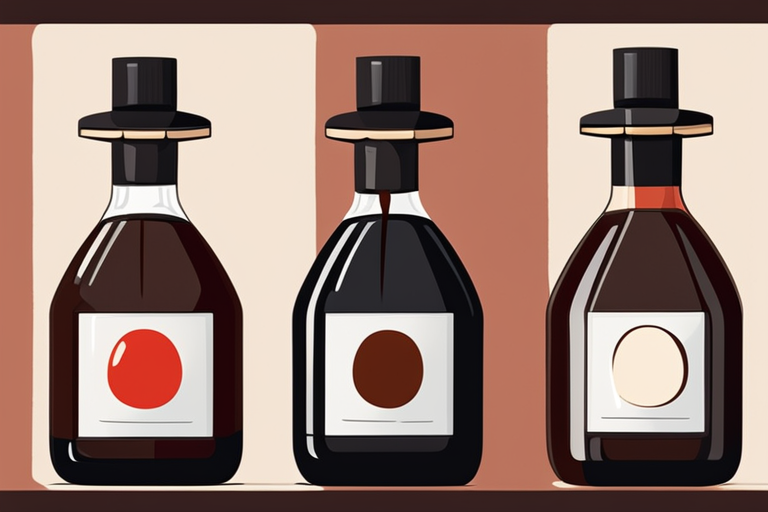 Illustration for: Does Dark Soy Sauce Expire? A Comprehensive Guide to Soy Sauce Shelf Life – Dark soy sauce is a staple in many Asian cuisines, known for its rich umami flavor and deep color. Whether you use it for marinating, stir-frying, or dipping, h
