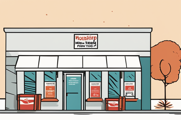 Illustration for: Nourishing Our Community: Drive-Thru Food Bank Near You – In times of need, community support becomes a beacon of hope for many families facing food insecurity. Drive-thru food banks have become a lifeline for those se
