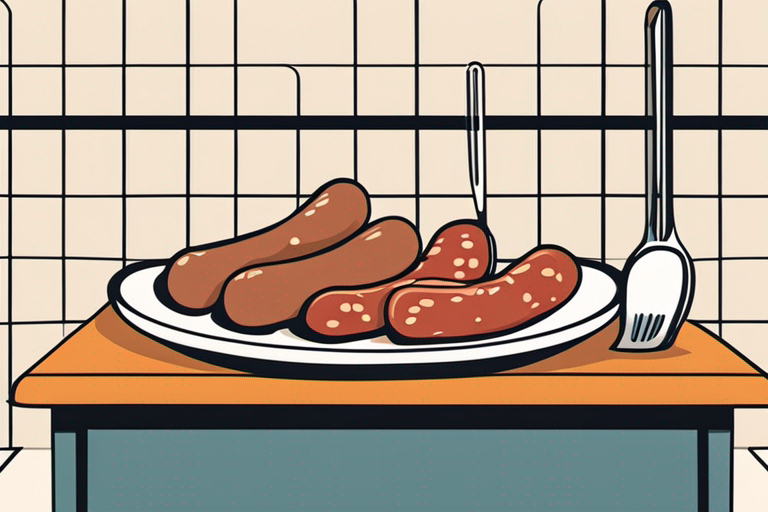 Illustration for: The Ultimate Guide to Storing Cooked Breakfast Sausage Leftovers – When it comes to storing cooked breakfast sausage leftovers, proper food safety practices are crucial to maintain freshness and prevent foodborne illness. Wheth