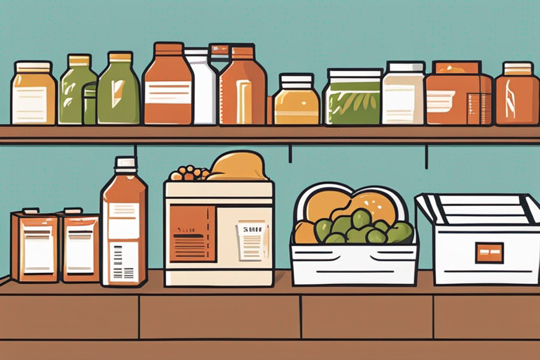 Illustration for: Food Drive for Post Office: Promoting Food Safety and Community Support – In today's fast-paced world, it's easy to forget that there are many people in need right in our own communities. One way to make a difference is by participati