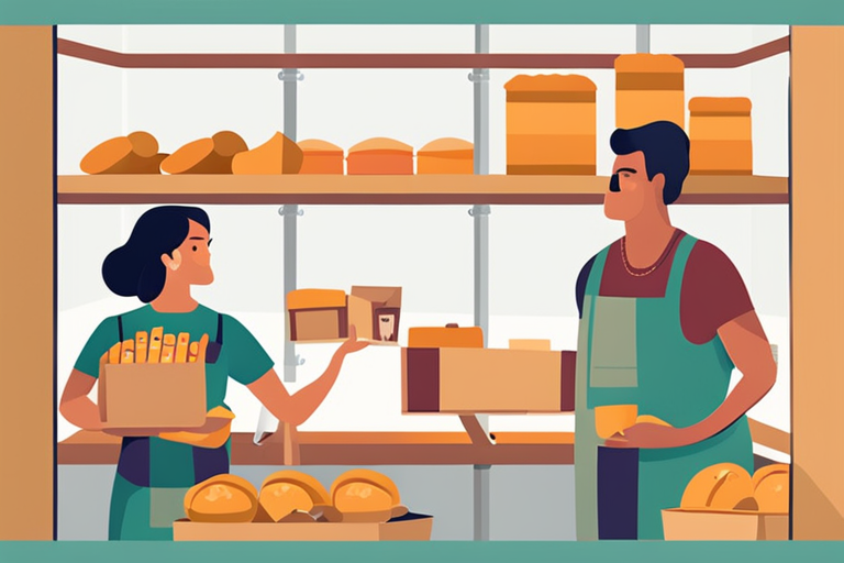 Illustration for: Food Drive Volunteers Near Me: How to Get Involved and Stay Safe – Food drives are a wonderful way to give back to the community and help those in need. If you're looking to volunteer at a food drive near you, there are plenty 