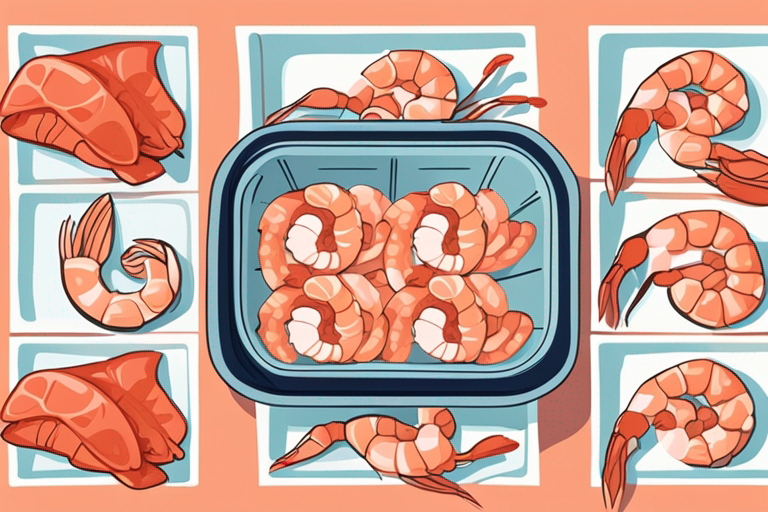 Illustration for: Everything You Need to Know About Frozen Shrimp Expiration – Frozen shrimp is a versatile and popular seafood choice that many households keep stocked in their freezers. Whether you use it for quick weeknight meals or spe