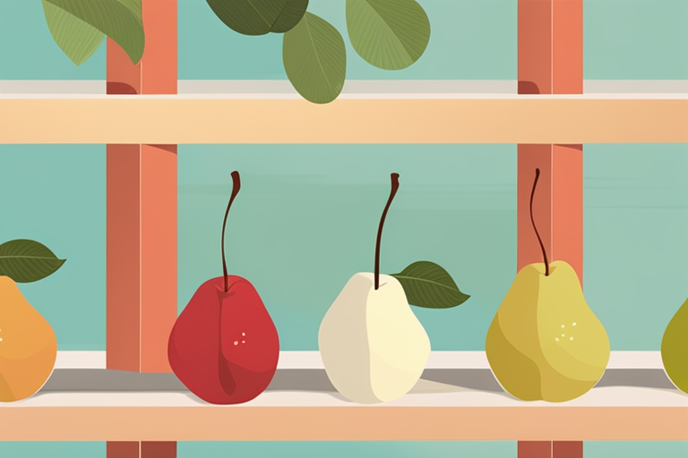 Illustration for: How to Extend the Shelf Life of Asian Pears – Asian pears, also known as apple pears, are delicious and refreshing fruits that are a favorite among many. However, like all fruits, they have a limited shelf 