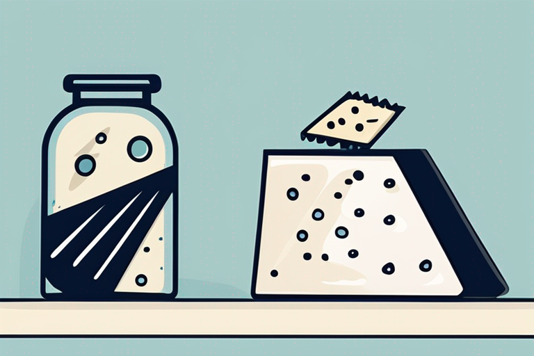 Illustration for: How to Extend the Shelf Life of Your Blue Cheese Wedge – Blue cheese is a delicious and flavorful cheese that can add a unique touch to salads, sandwiches, and other dishes. However, like all dairy products, blue chee