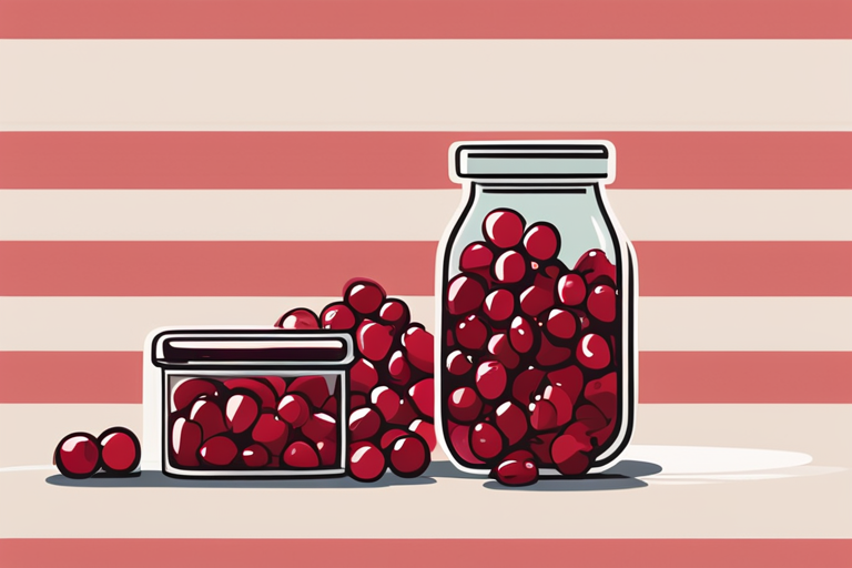 Illustration for: Preserving American Cranberries to Prevent Spoilage – American cranberries are a popular and versatile fruit that can be enjoyed in a variety of ways, from sauces and jams to baked goods and cocktails. However, lik