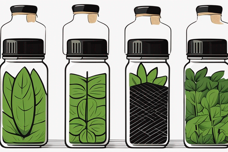 Illustration for: Preserving Basil Fresh: Tips for Longer Shelf Life – Basil is a popular herb known for its fresh aroma and distinct flavor. Whether you grow your own basil or buy it from the store, keeping it fresh for as long as