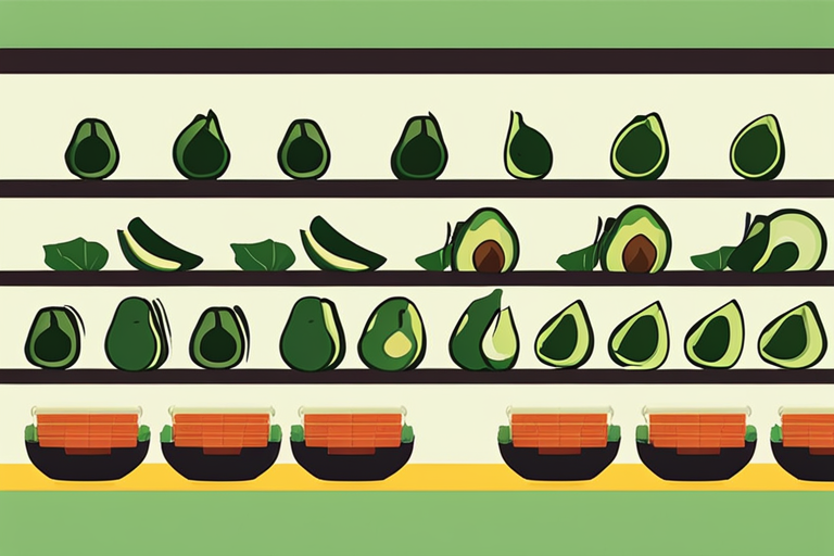 Illustration for: Keeping Your Avocados Fresh: Tips to Prevent Spoilage – Avocados are a versatile and nutritious fruit that can elevate the taste of many dishes, from salads to smoothies. However, avocados have a short shelf life and
