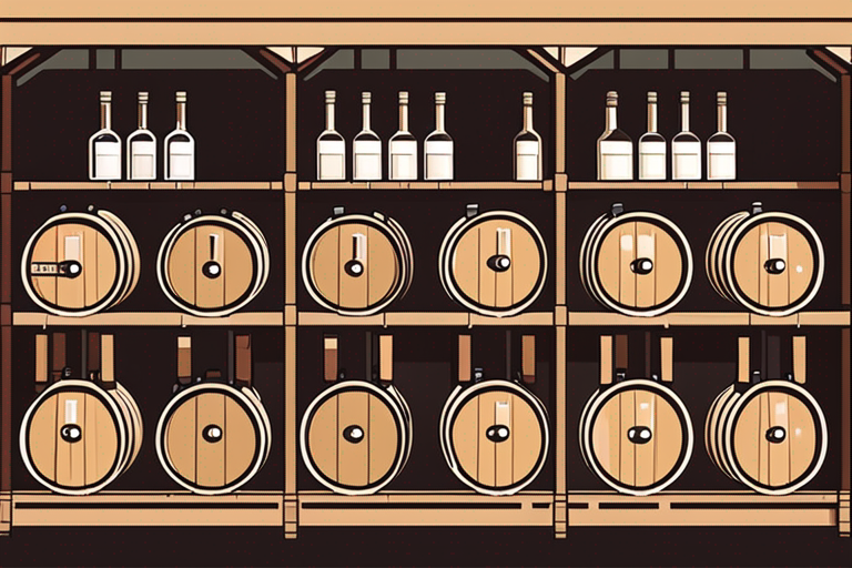 Illustration for: The Ultimate Guide to Properly Storing Barrel Aged Barleywine for Optimal Freshness – Barrel-aged barleywine is a prized possession for many beer enthusiasts. Its rich, complex flavors and aromas develop over time, making it a valuable addition t