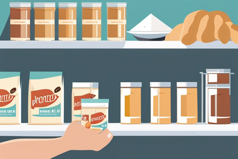 Illustration for: Is Your All Purpose Flour Still Good? A Guide to Checking for Spoilage – All-purpose flour is a staple ingredient in many kitchens, used for baking, cooking, and thickening sauces. However, like any food product, all-purpose flour ca