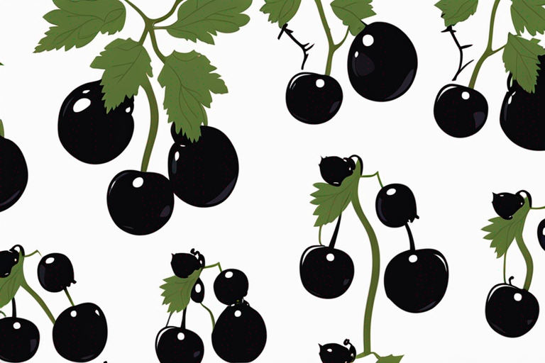 Illustration for: How to Tell if Your Blackcurrants Have Gone Bad – Blackcurrants are delicious, nutritious berries that are packed with antioxidants and vitamins. However, like any other fruit, blackcurrants can go bad if not s