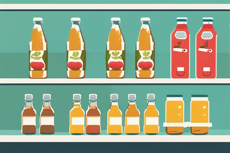 Illustration for: Is Your Refrigerated Opened Apple Juice Still Safe to Drink? – Apple juice is a popular and refreshing drink enjoyed by many, but like any perishable item, it can spoil if not stored properly. In this blog post, we will dis