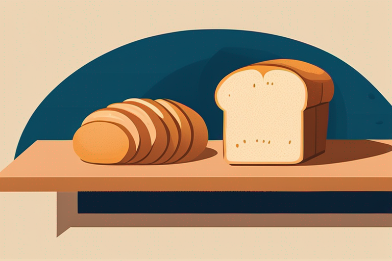 Illustration for: Is Your Whole Wheat Sliced Bread Still Good to Eat? – When it comes to food safety, knowing how to determine if your whole wheat sliced bread has gone bad is crucial. Bread is a staple in many households, and it's 