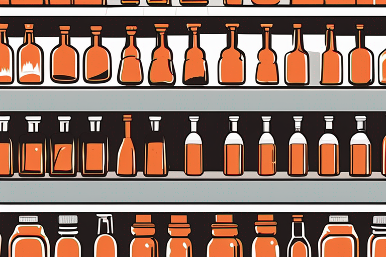 Illustration for: Is Your Buffalo Sauce Still Good? How to Tell if it Has Gone Bad – Buffalo sauce is a popular condiment known for its spicy and tangy flavor, often used to add a kick to chicken wings, dips, and other dishes. While buffalo sauc