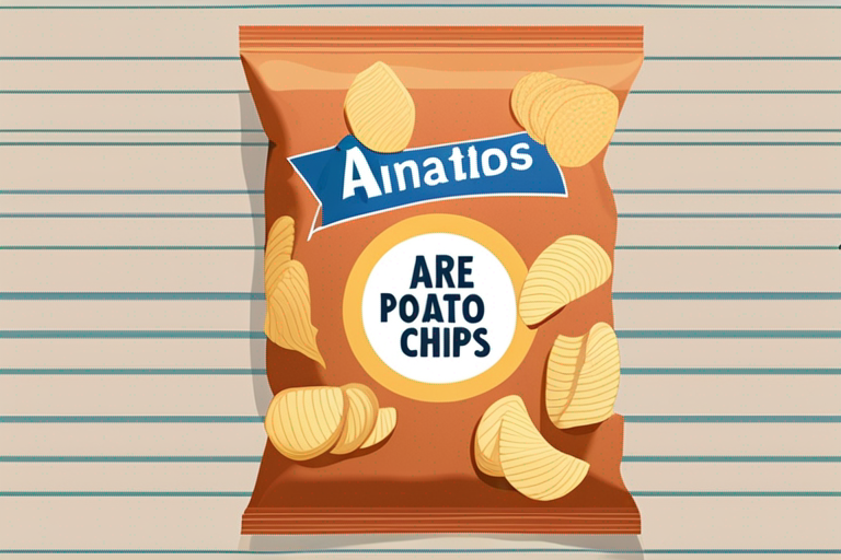 Illustration for: Are Potato Chips Still Safe to Eat After the Expiration Date? – When you reach for a bag of potato chips and notice that the expiration date has passed, you might wonder if it's still safe to eat them. In this blog post, we'