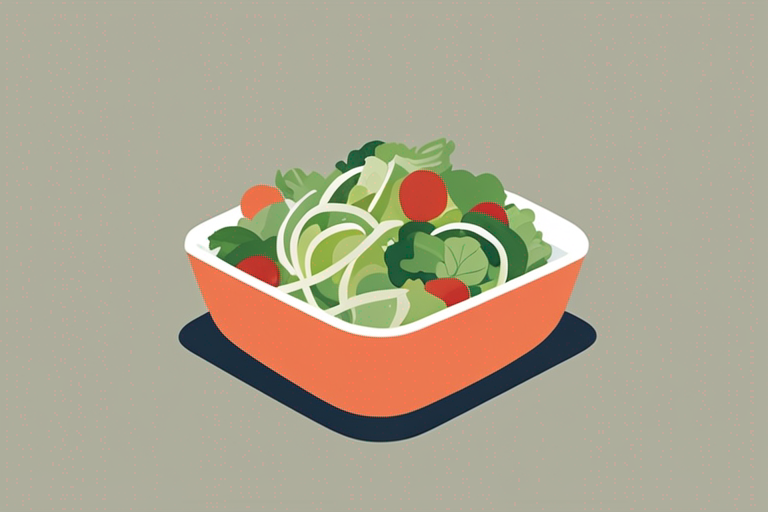 Illustration for: How Long Can You Eat Salad After the Expiration Date? – ## Introduction
When it comes to consuming food past its expiration date, many people are unsure about the safety of doing so. Salad, being a perishable item, r