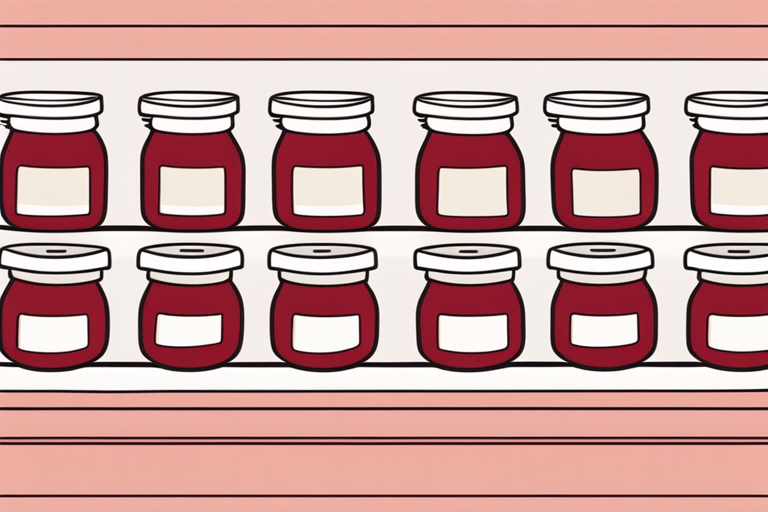 Illustration for: How Long Does Cranberry Sauce Last in the Fridge? – Cranberry sauce is a festive and flavorful addition to any meal, especially during the holiday season. Whether you make your own cranberry sauce from scratch or