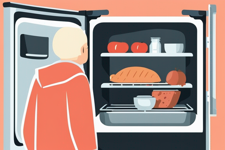 Illustration for: How Long Does Food Last in the Fridge? – Welcome to our guide on how long food lasts in the fridge. Proper food storage is essential for maintaining freshness, flavor, and most importantly, food safety