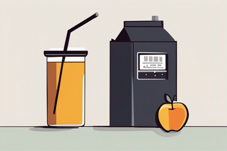 Illustration for: How Long Does Fresh Pressed Apple Juice Last? – When it comes to fresh pressed apple juice, many people wonder about its shelf life and how to best store it to maintain its freshness and flavor. In this blog 