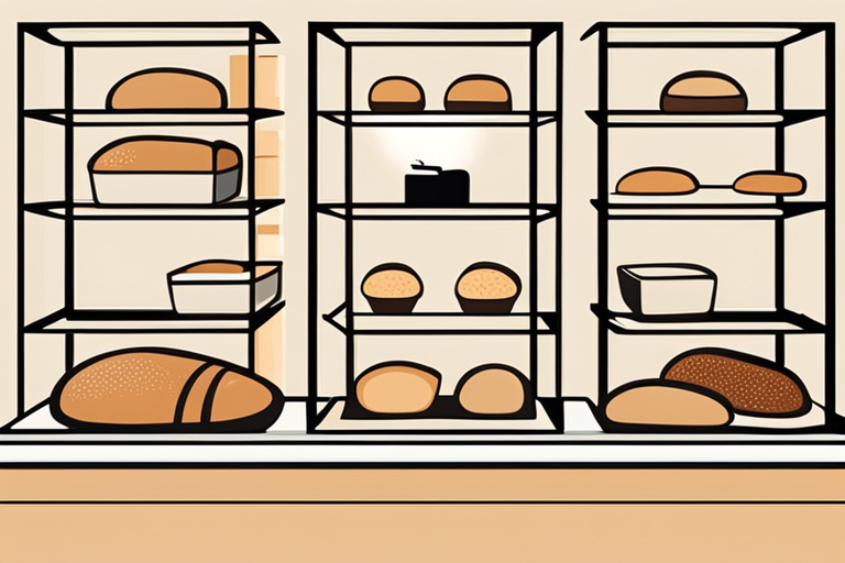 Illustration for: How Long Does Freshly Baked Bread Last? – When it comes to freshly baked bread, the delicious aroma and warm, soft texture can be irresistible. But how long can you enjoy that freshly baked goodness bef