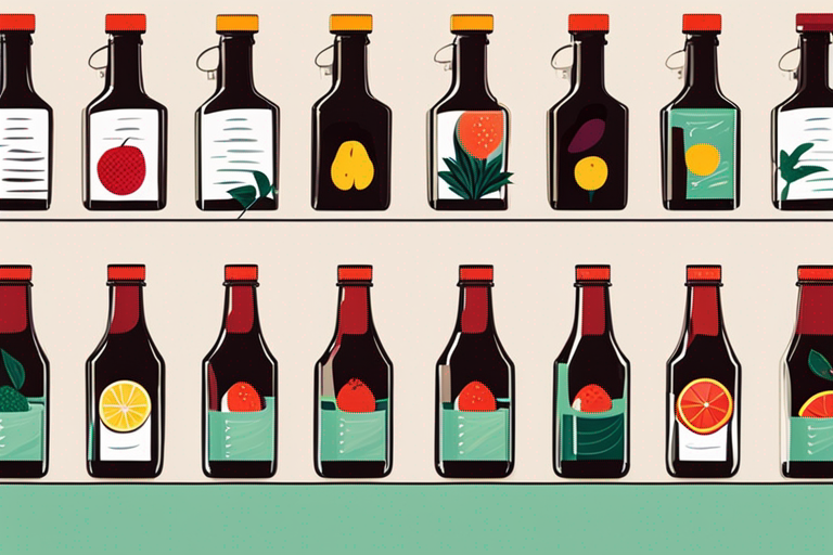 Illustration for: How Long Does Fruit Syrup Last: A Complete Guide – In the realm of sweet indulgences, fruit syrup holds a special place for its versatility and ability to enhance a wide range of dishes. Whether drizzled over pa