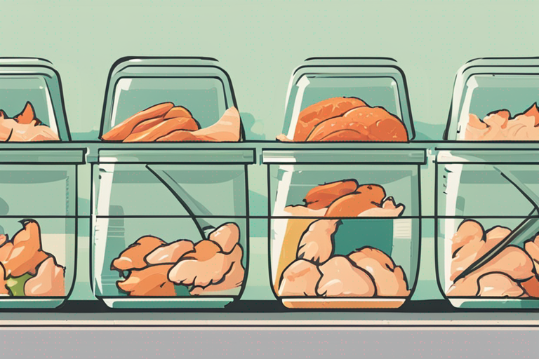 Illustration for: How Long Is Chicken Salad Good After Sell By Date – When it comes to food safety, understanding expiration dates and how long food can be consumed after those dates is crucial. Chicken salad is a popular dish enj