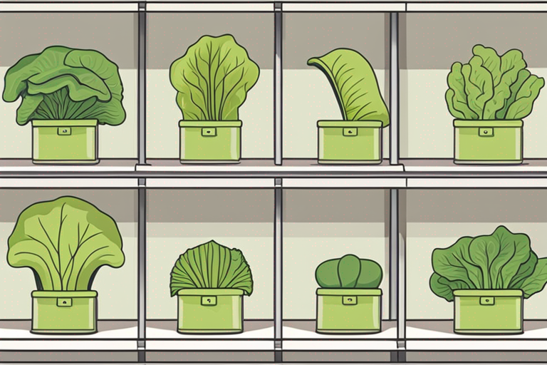 Illustration for: How Long Is Lettuce Good for After the Expiration Date? – When it comes to food safety, it's crucial to understand the shelf life of various products, including fresh vegetables like lettuce. Lettuce is a popular and v