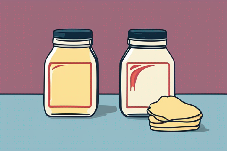 Illustration for: How Long Is Opened Mayonnaise Good For After Expiration Date – Mayonnaise is a popular condiment enjoyed by many for its creamy texture and tangy flavor. However, like all food products, mayonnaise has a shelf life, and it'