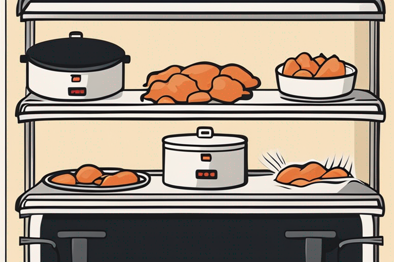 Illustration for: How Long Can You Keep Chicken in the Fridge? – When it comes to food safety, proper storage of perishable items like chicken is crucial. Knowing how long you can safely keep chicken in the fridge before cook