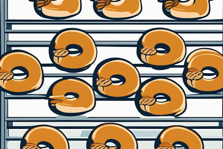 Illustration for: The Ultimate Guide to Properly Storing Bagels – Bagels are a beloved breakfast and snack option for many people around the world. Their chewy texture and delicious flavors make them a popular choice for a qui
